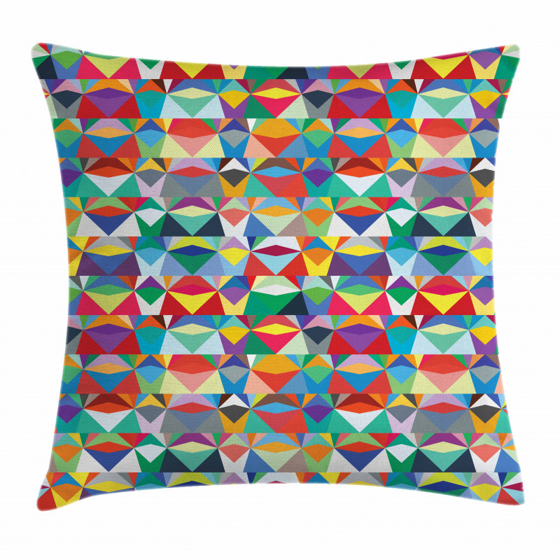 Chevron Triangles Pillow Cover