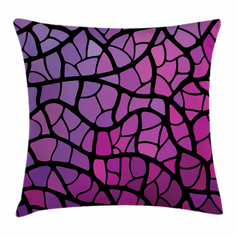 Graphic Stained Glass Pillow Cover