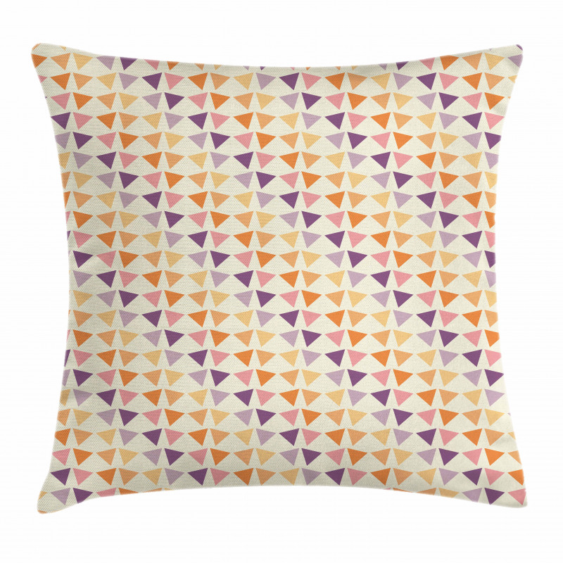 Upside down Triangles Pillow Cover