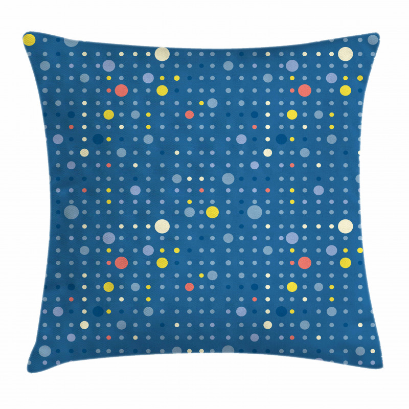 Geometric Circles Dots Pillow Cover