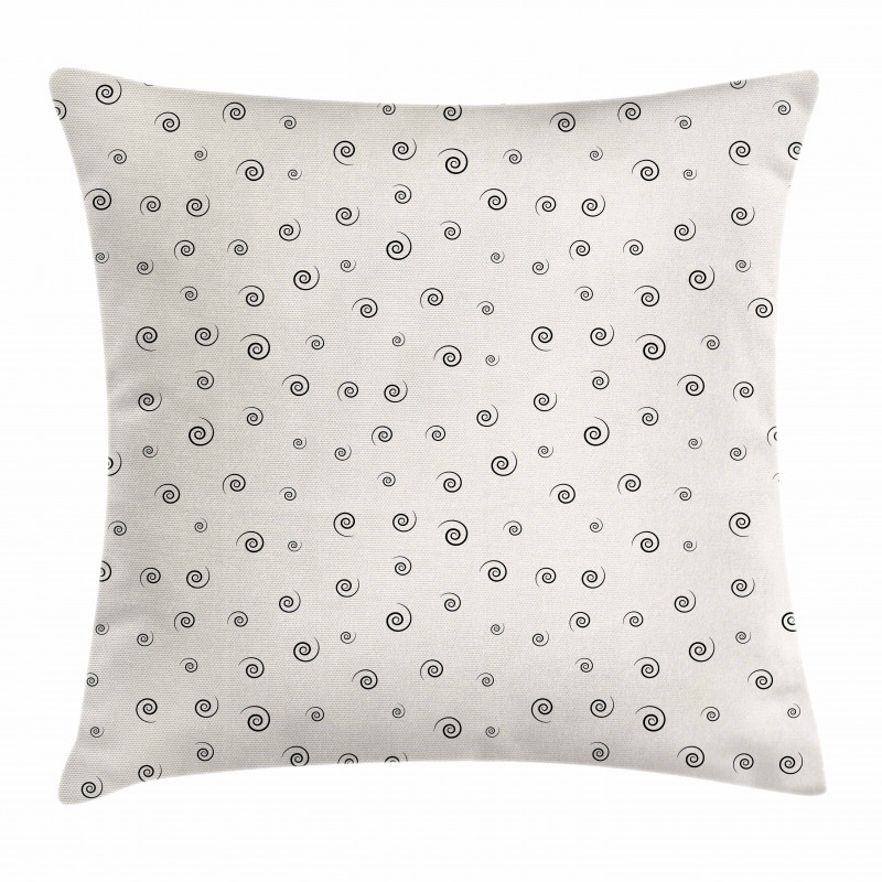 Simple Spiral Circles Pillow Cover