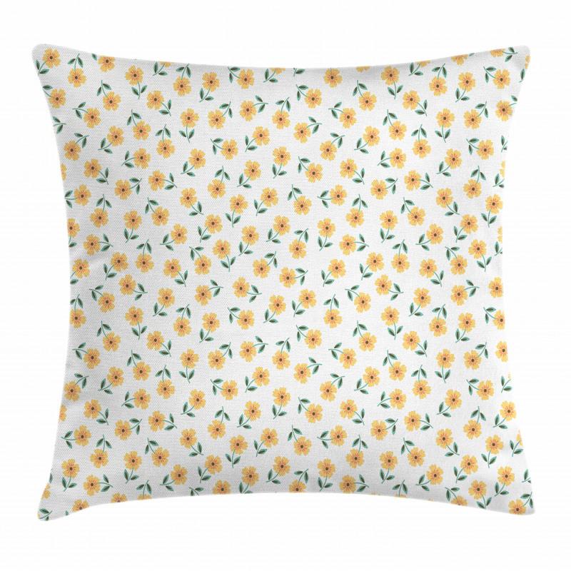 Amaryllis Daffodil Blossom Pillow Cover
