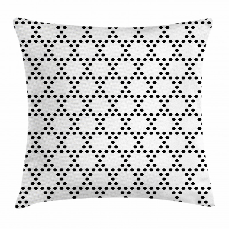 Geometric Hexagons Pillow Cover