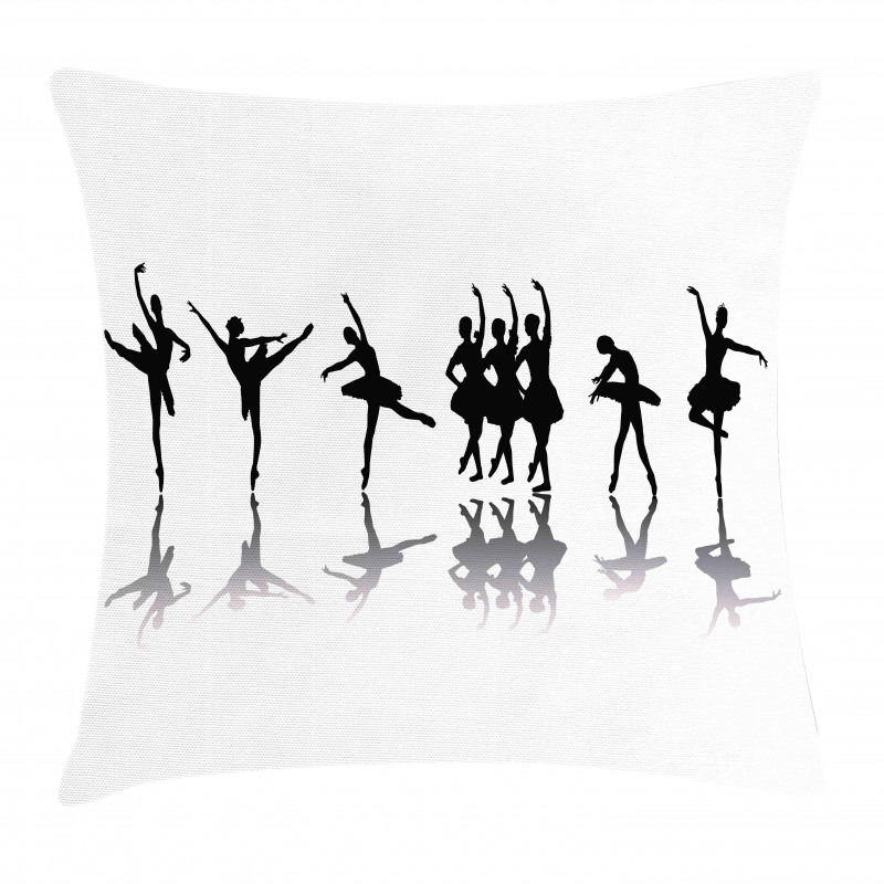 Ballerinas on Stage Dance Pillow Cover