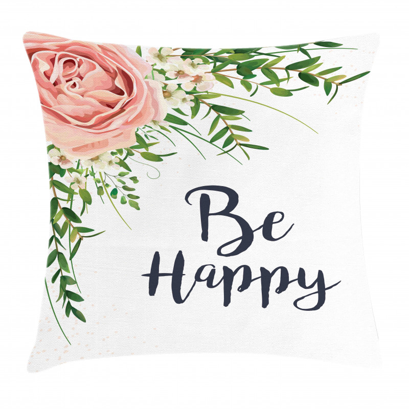 Romantic Bouquet Pillow Cover