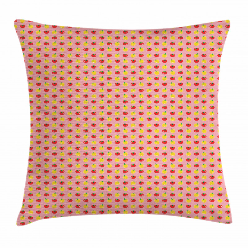 Tomatoes with Bell Peppers Pillow Cover