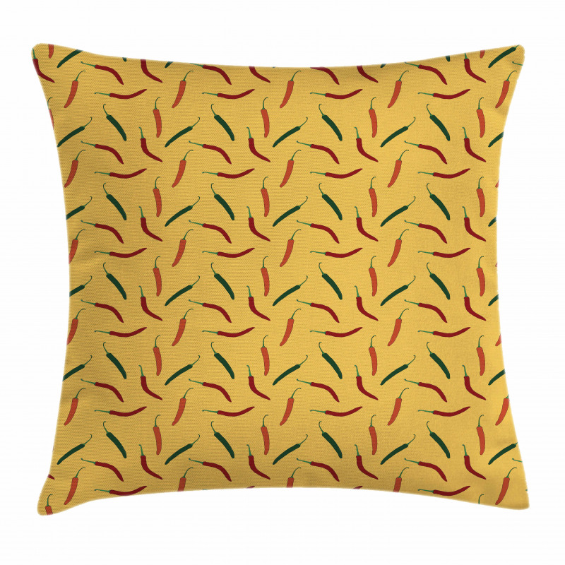 Mexican Fresh Vegetables Pillow Cover