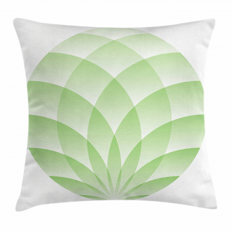 Lotus Flowers Asian Pillow Cover