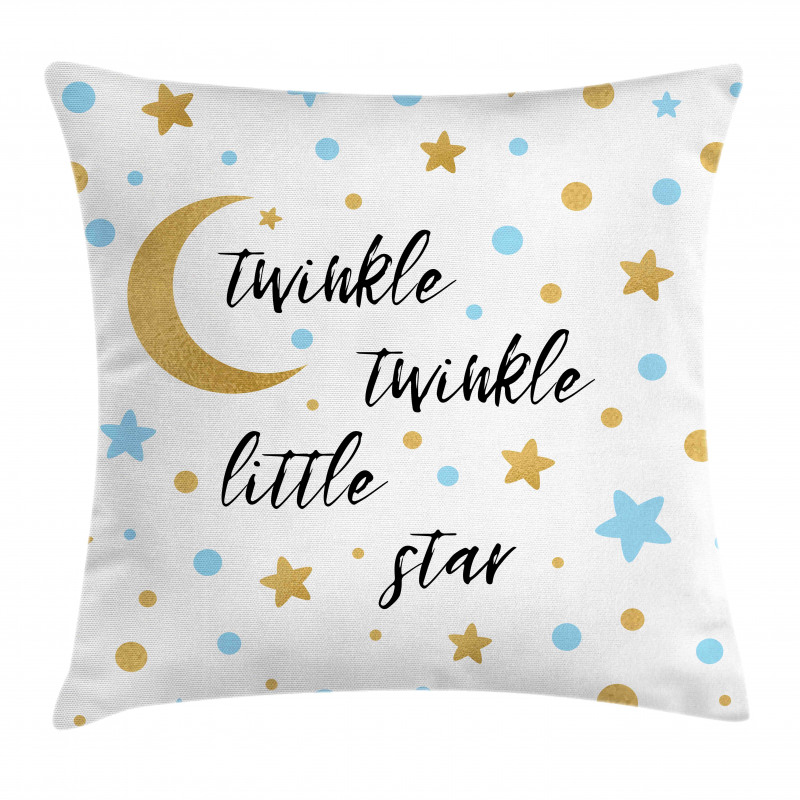 Bed Time Lullaby Concept Pillow Cover