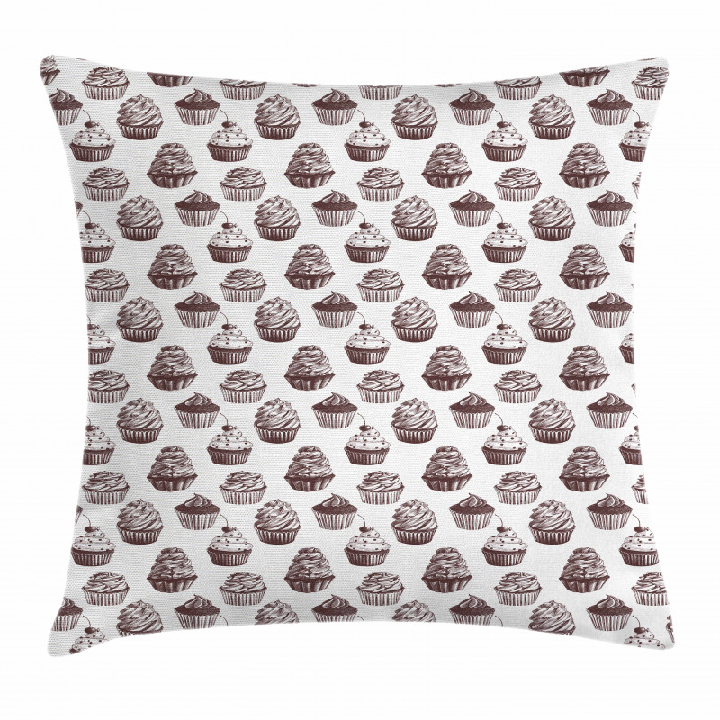 Delicious Desserts Food Pillow Cover