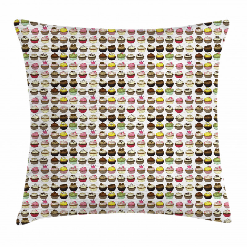Different Flavors Bakery Pillow Cover