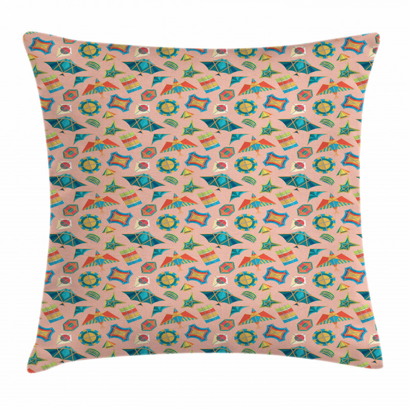 East Culture Motifs Pillow Cover