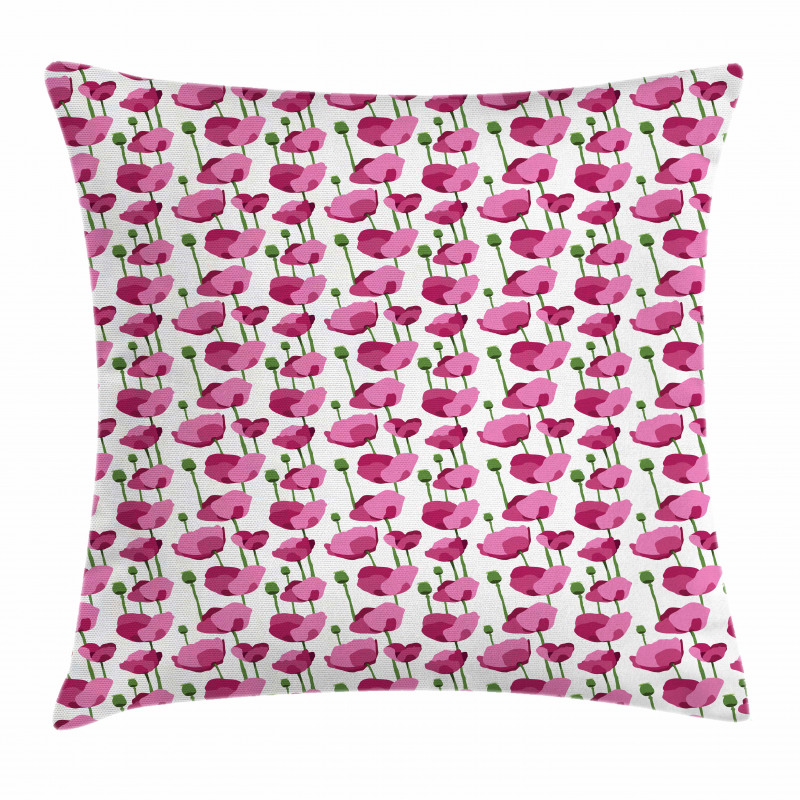 Delicate Spring Floral Art Pillow Cover