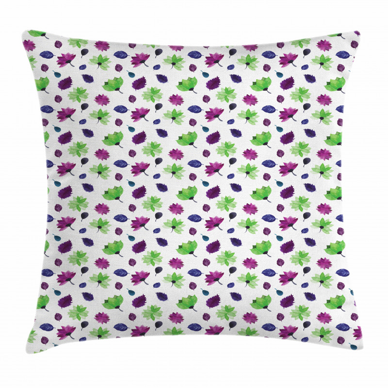 Watercolor Lilies Pillow Cover