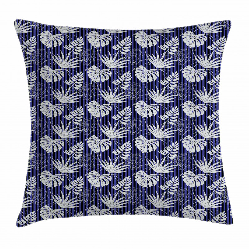 Hawaiian Tropical Monstera Pillow Cover