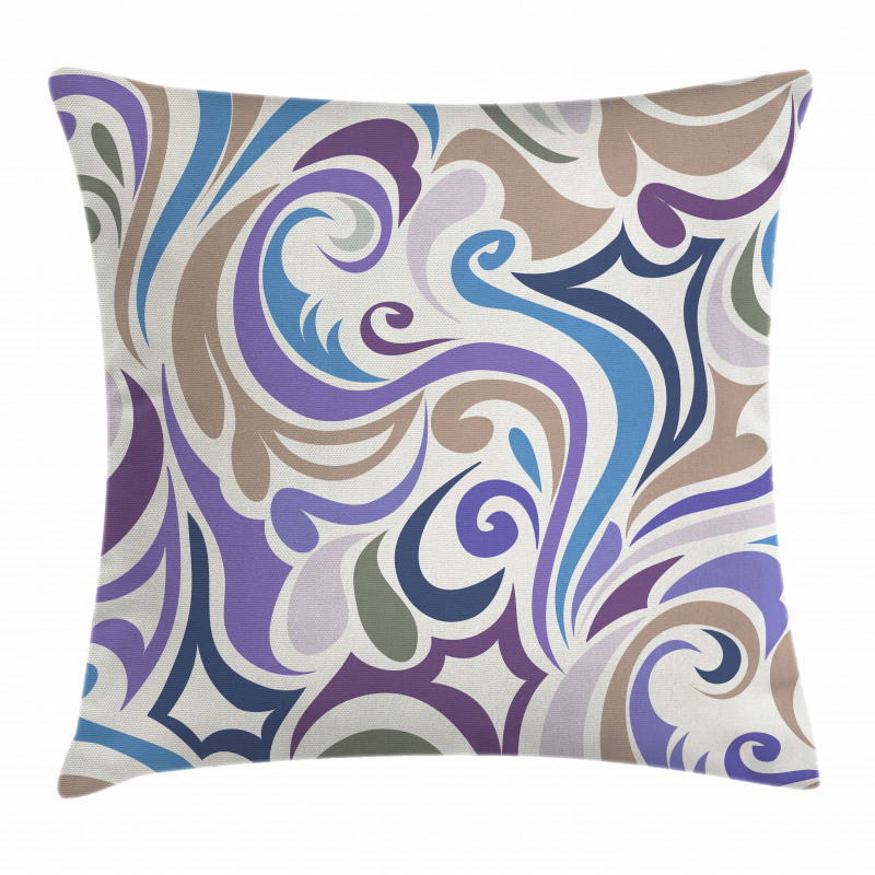 Funky Asymmetrical Shapes Pillow Cover