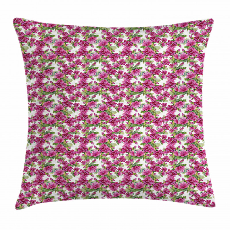 Spring Reviving Nature Pillow Cover