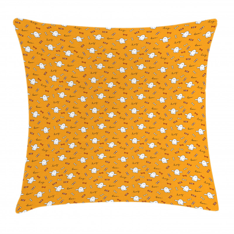 Sweets Bones Hey and Boos Pillow Cover