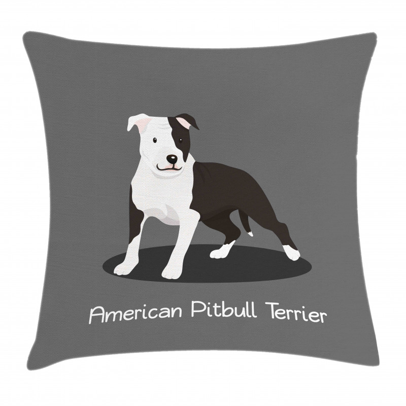 American Cartoon Terrier Pillow Cover