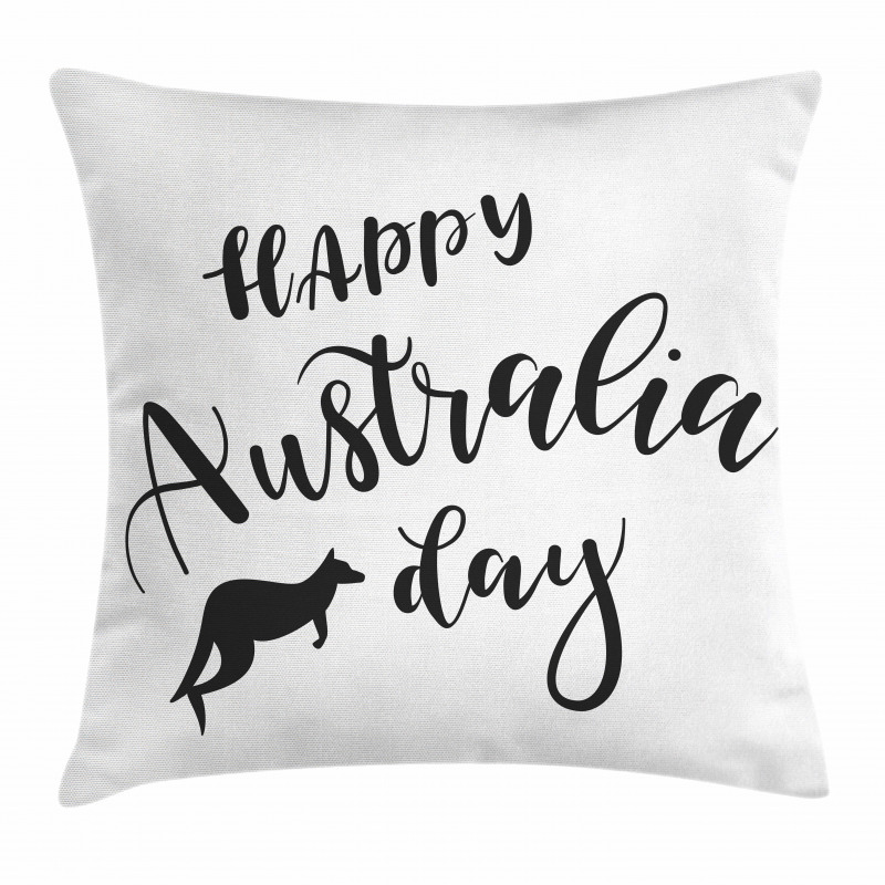Happy Aussie Day Pillow Cover