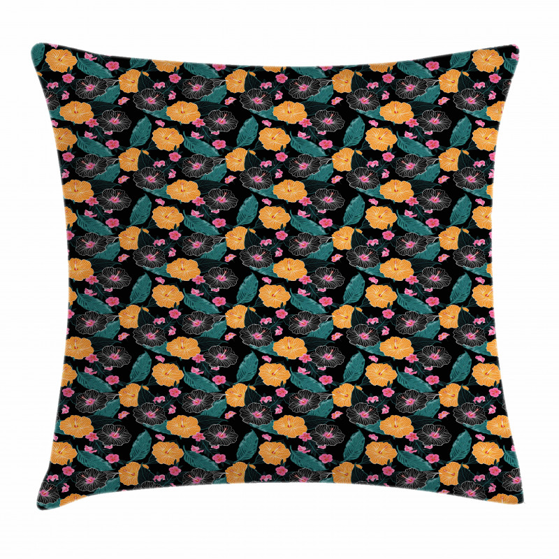 Artwork in Hawaiian Style Pillow Cover