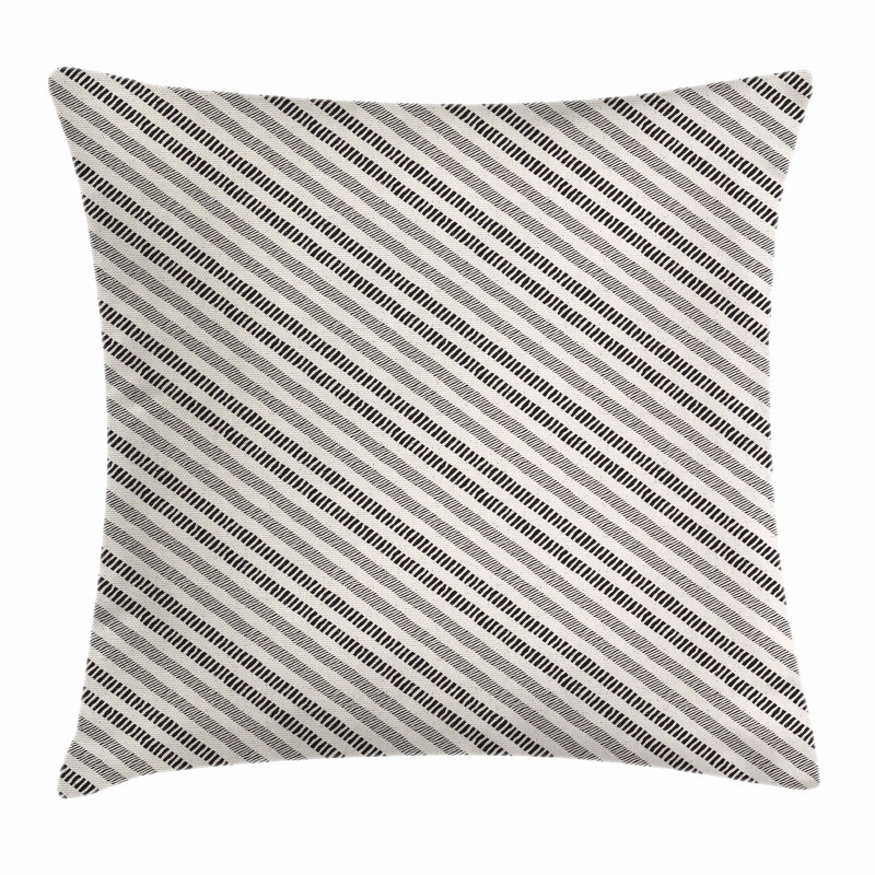 Diagonal Line Composition Pillow Cover