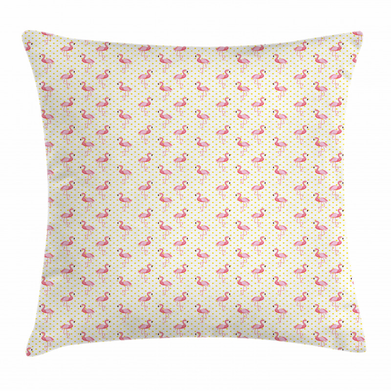 Exotic Indigenous Birds Pillow Cover