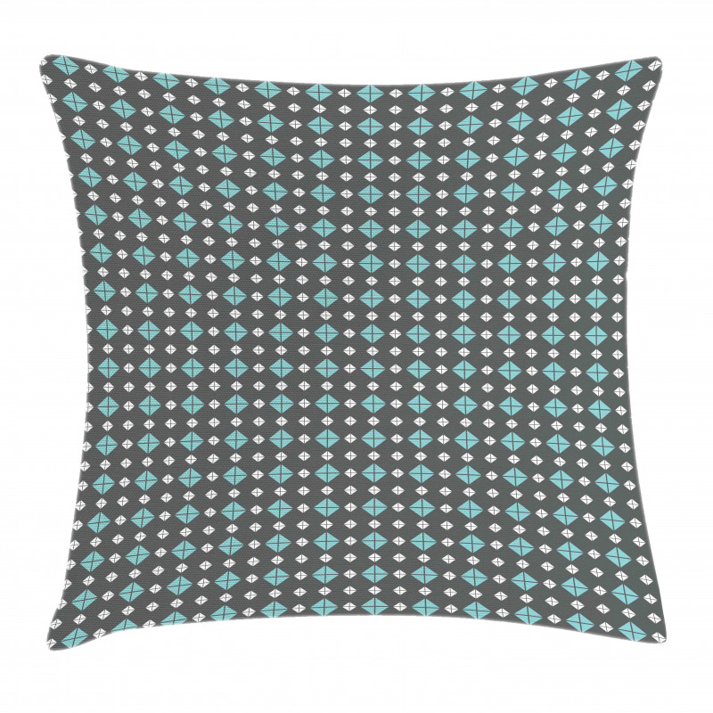 Triangles Diamond Shapes Pillow Cover