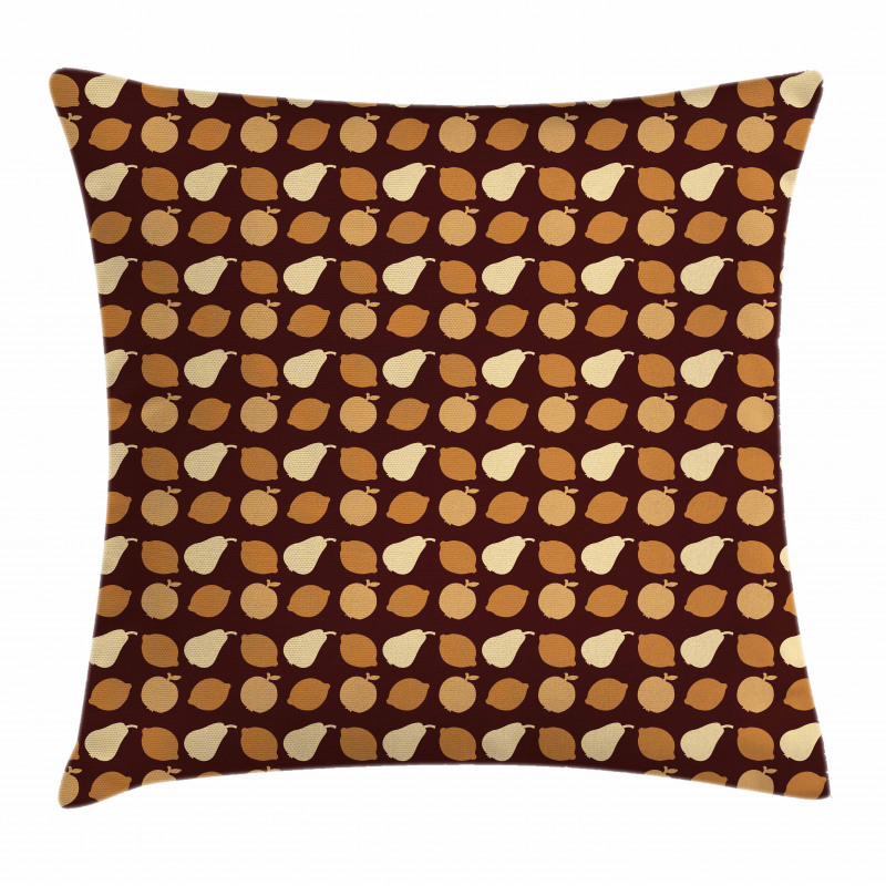 Lemons Yummy Pear Apples Pillow Cover