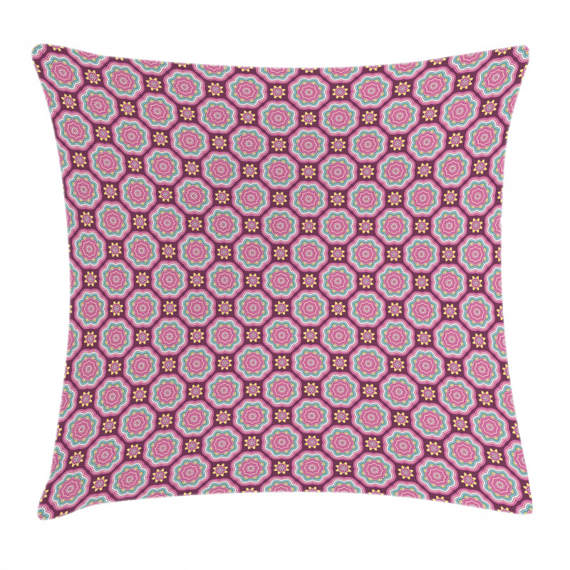 Eastern Pattern Folk Pillow Cover
