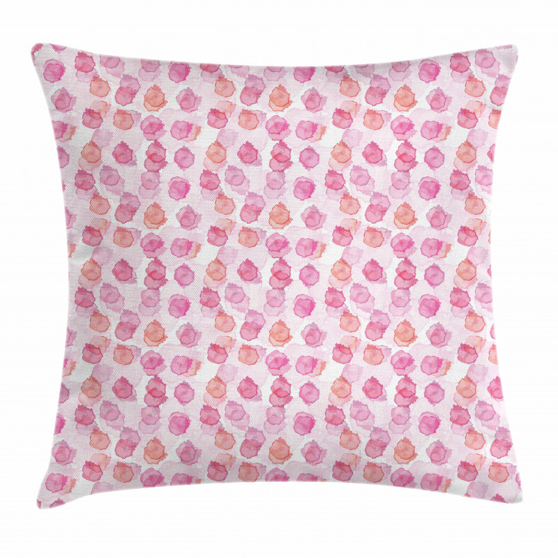 Pastel Watercolor Blossom Pillow Cover