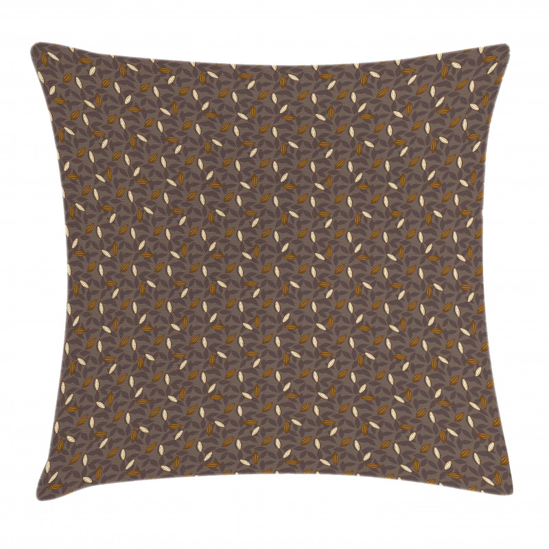 Graphic Beans Silhouettes Pillow Cover