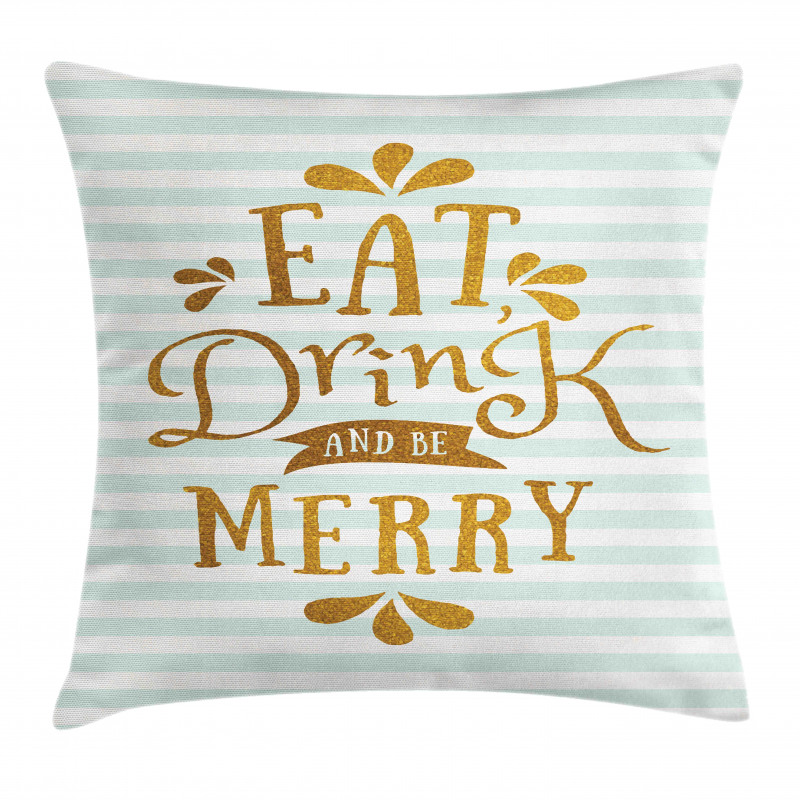 Xmas Greeting Pillow Cover