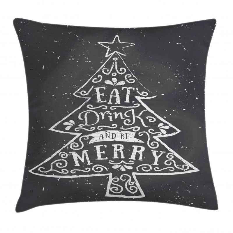 Pine Tree Xmas Pillow Cover