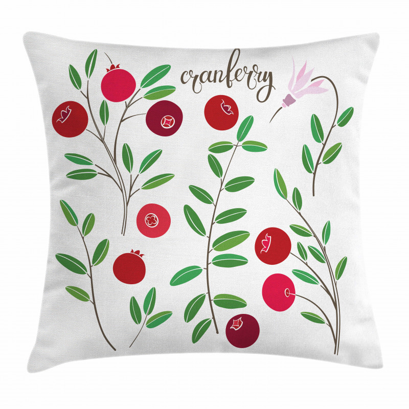 Meadow Branches Flourish Pillow Cover