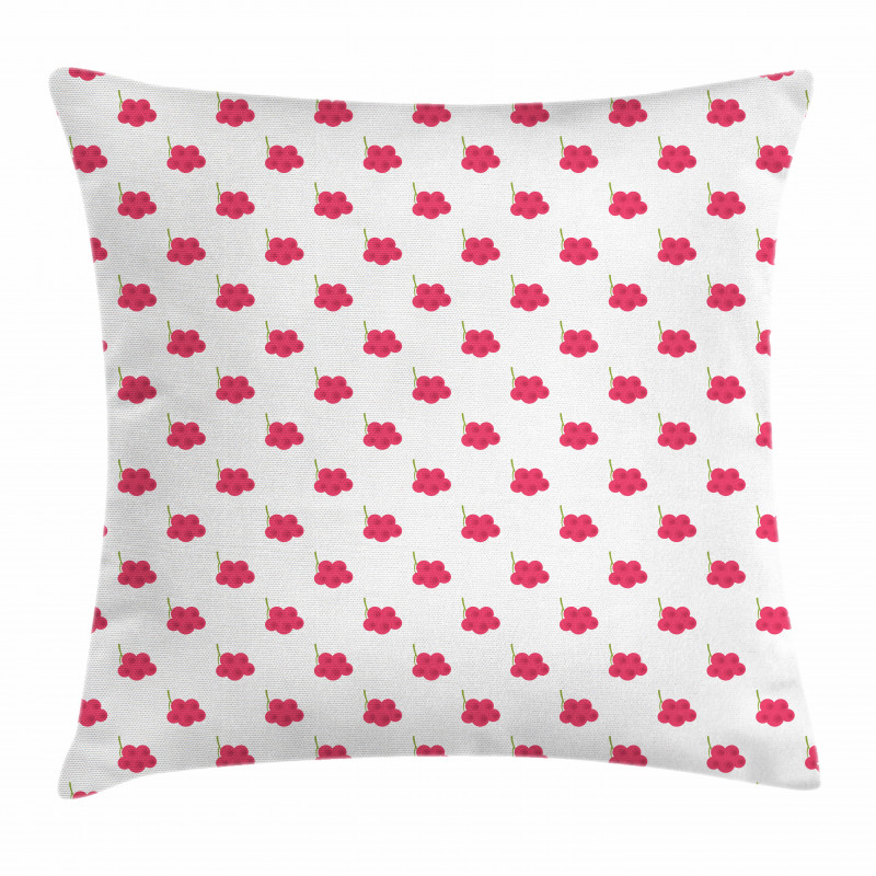 Summer Berry Retro Style Pillow Cover