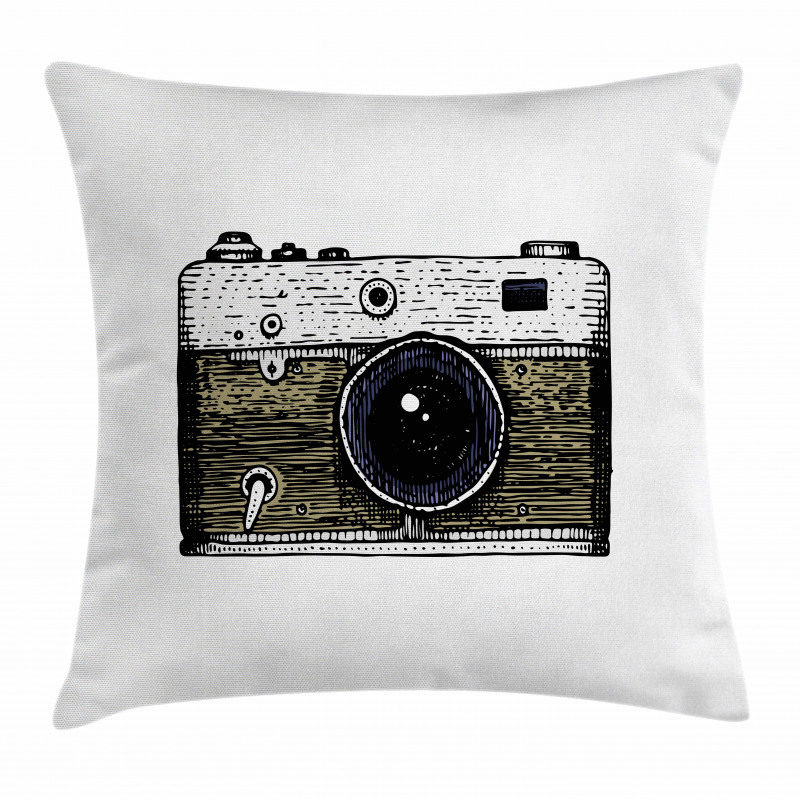 Traditional Sketch Artwork Pillow Cover