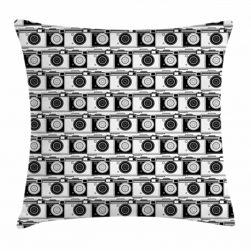 Recording Machine Pattern Pillow Cover