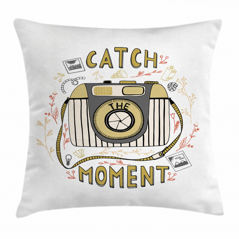 Vintage Arrangement Words Pillow Cover