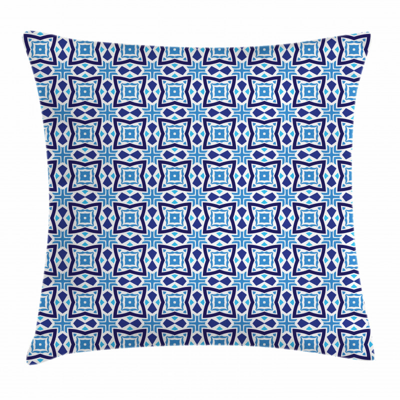 Composition Tiles Grid Pillow Cover