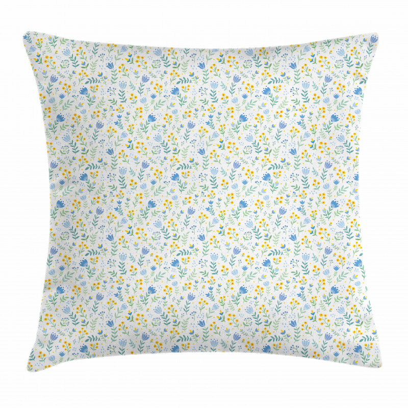 Flowers Tulips Spring Pillow Cover