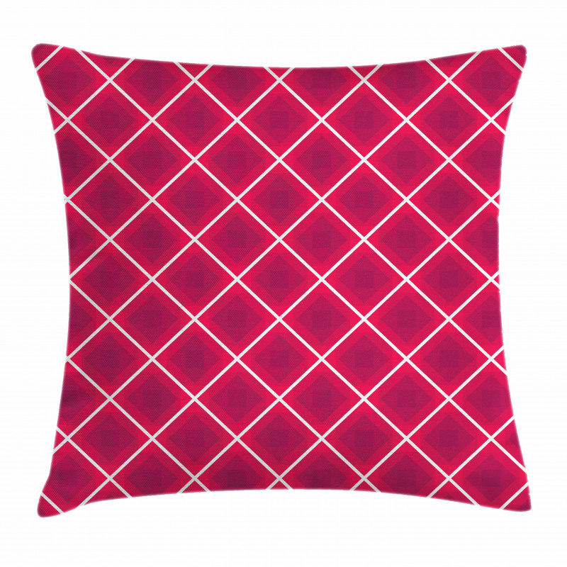 Abstract Rhombus Shapes Pillow Cover