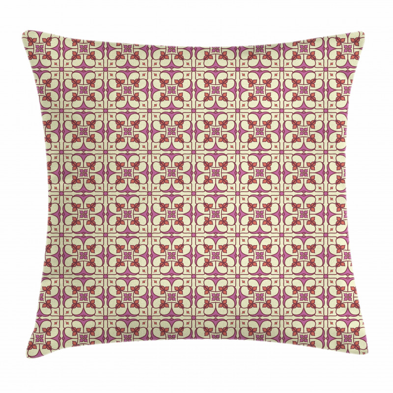 Mosaic Portuguese Tiles Art Pillow Cover