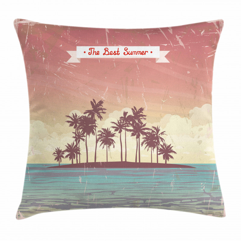 Best Summer Calligraphy Pillow Cover
