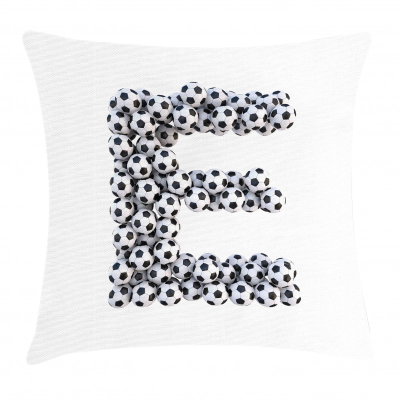 Balls Hexagon Motifs Pillow Cover