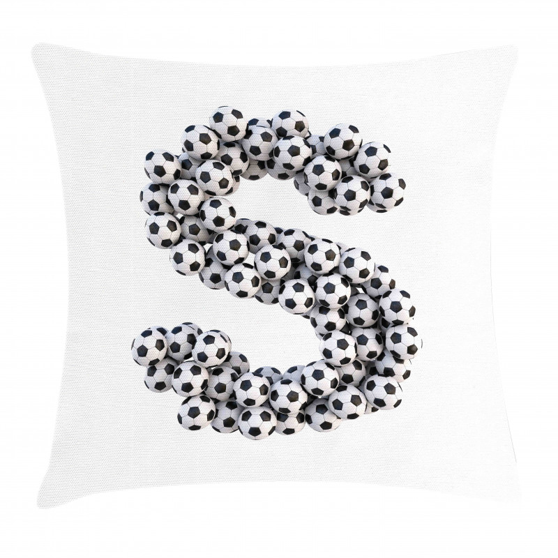 Hexagon Pattern Balls Pillow Cover