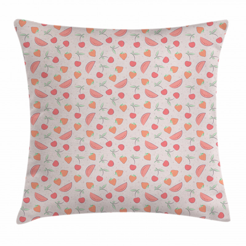 Strawberrynd Watermelon Pillow Cover