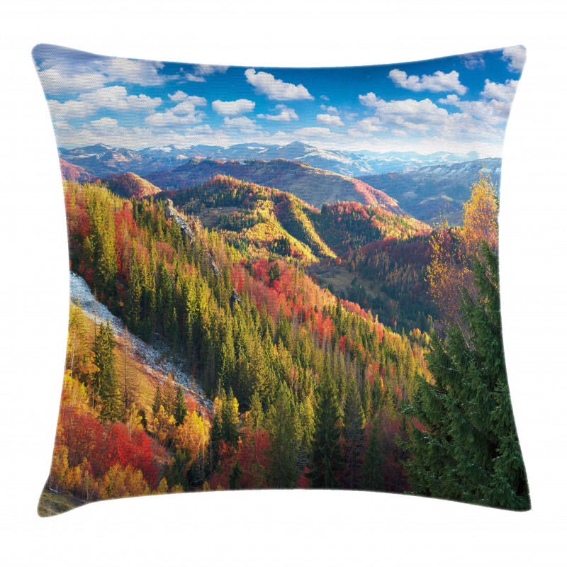 Carpathians in Autumn Pillow Cover