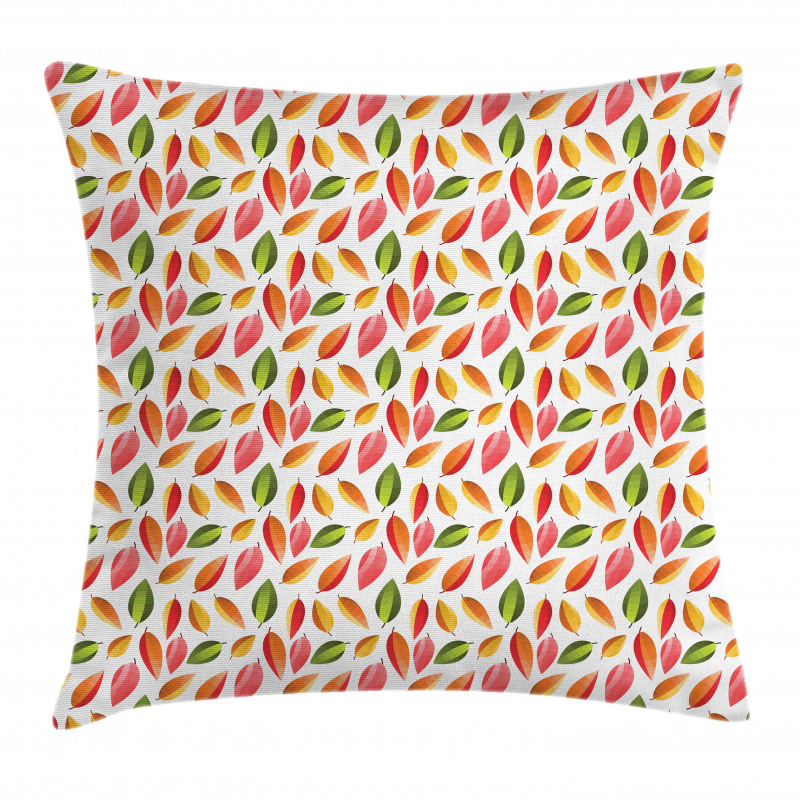 Autumn Leaf Branches Pillow Cover
