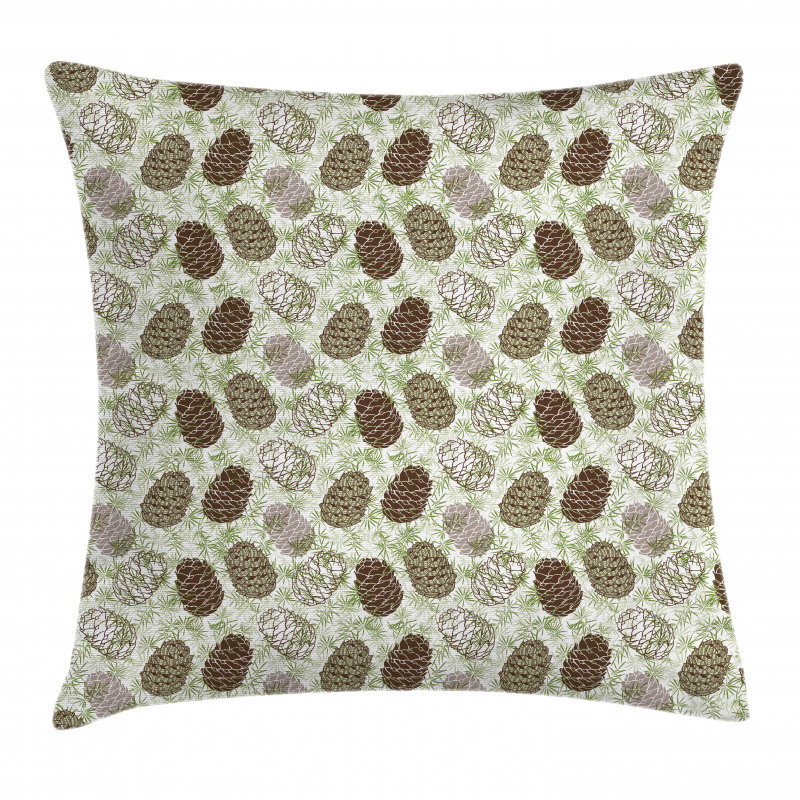 Greenland Foliage Forest Pillow Cover